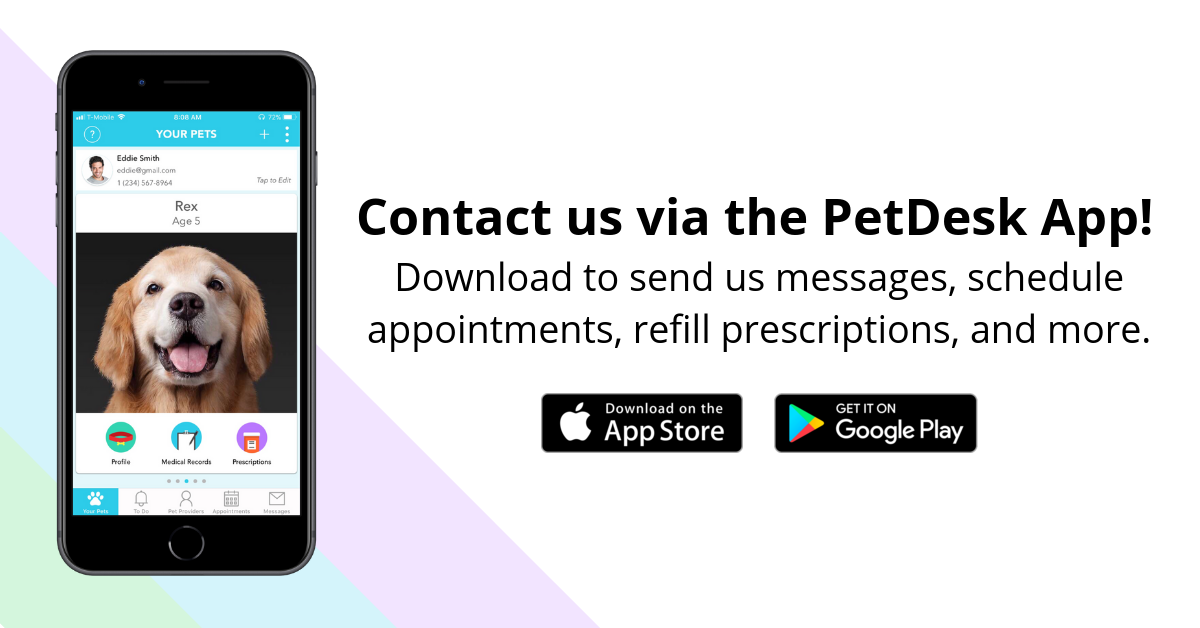 PetDesk Clinic App | Northshore Humane Society